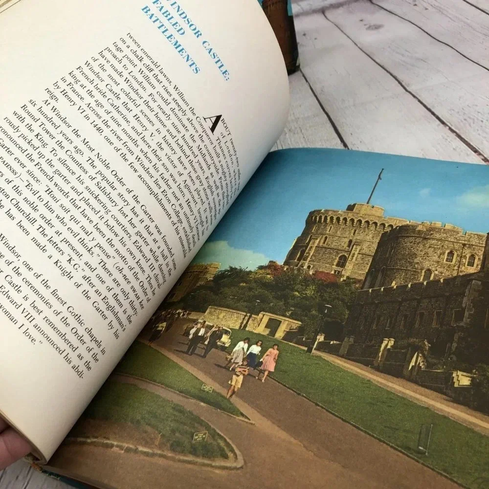 vintage books let's travel in England and soviet union 1961